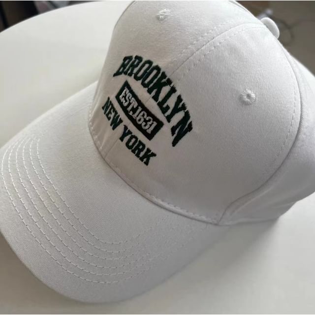 Cap Lettering Embroidered