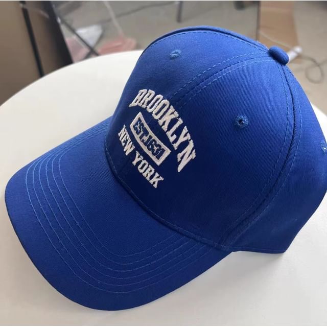 Cap Lettering Embroidered