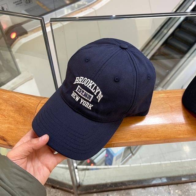 Cap Lettering Embroidered