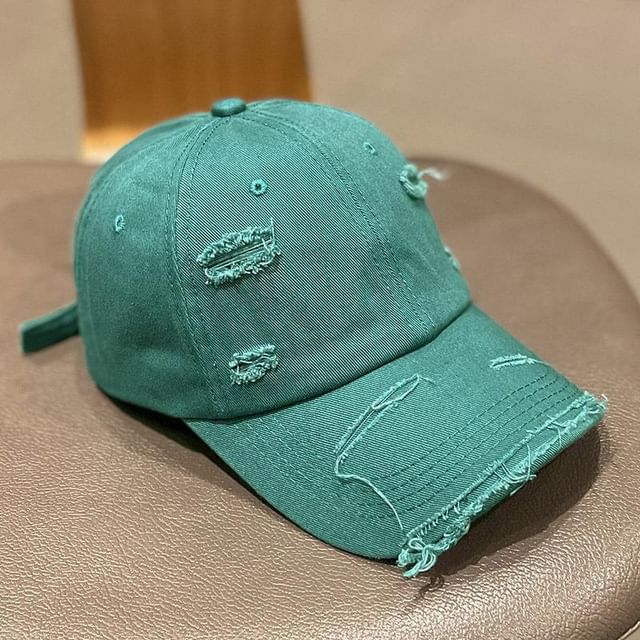 Plain Cap Distressed