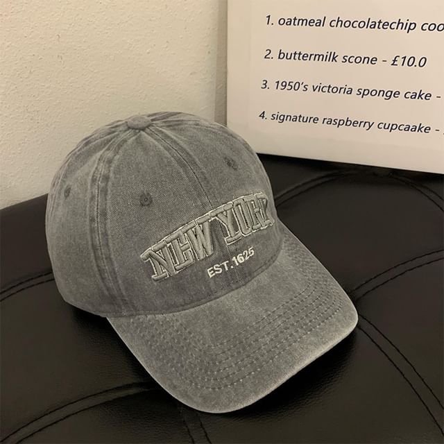 Embroidered Cap Lettering