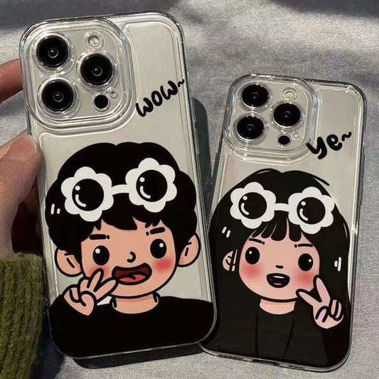 Matching Phone Case Cartoon Couple