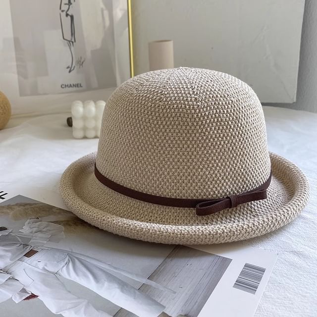 Straw Hat Fedora