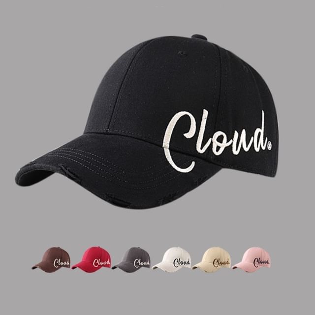 Cap Lettering Baseball Print