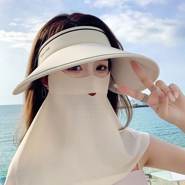 Visor Contrast Face Trim + Sun Cover Set: