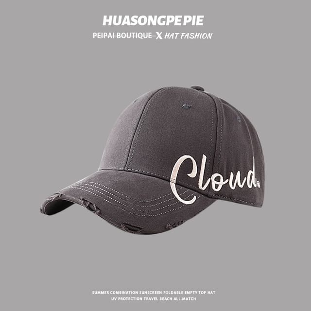 Cap Lettering Baseball Print