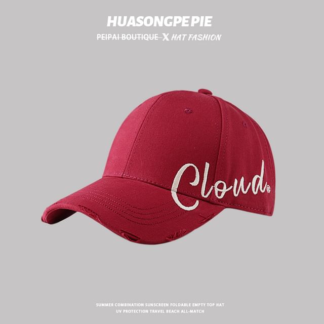 Cap Lettering Baseball Print