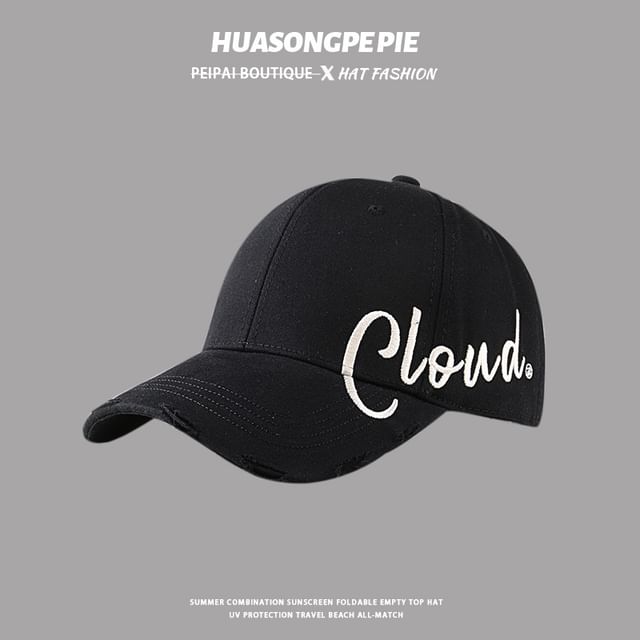 Cap Lettering Baseball Print