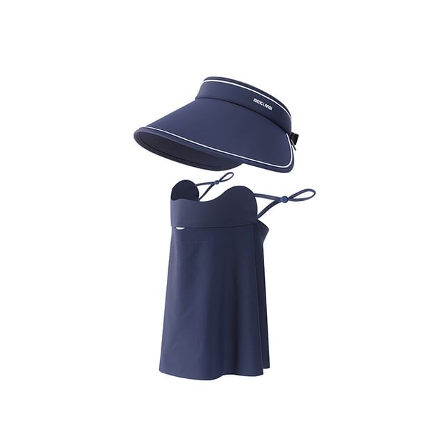 Visor Contrast Face Trim + Sun Cover Set: