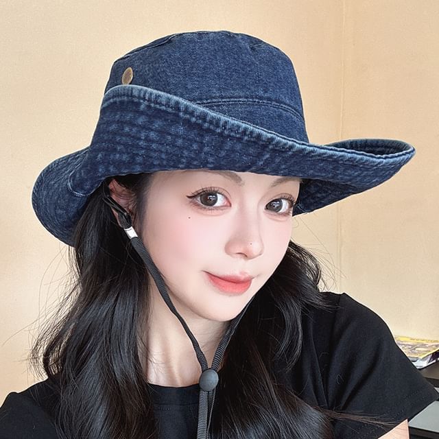 Boonie Denim Hat Washed