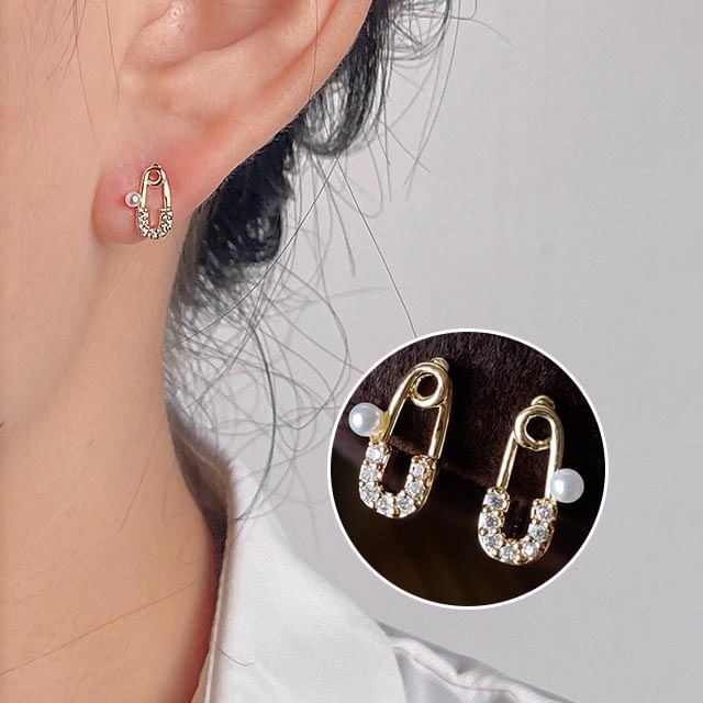 Earring Cuff Rhinestone