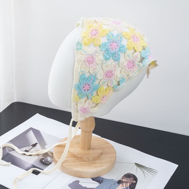 Floral Bonnet Hat
