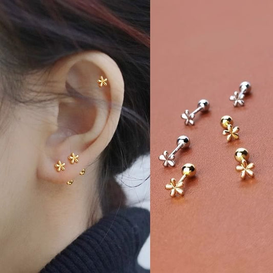 Stud Floral Ear
