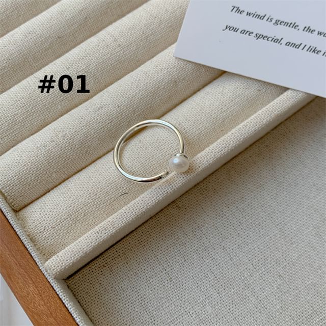 Pearl Faux Ring