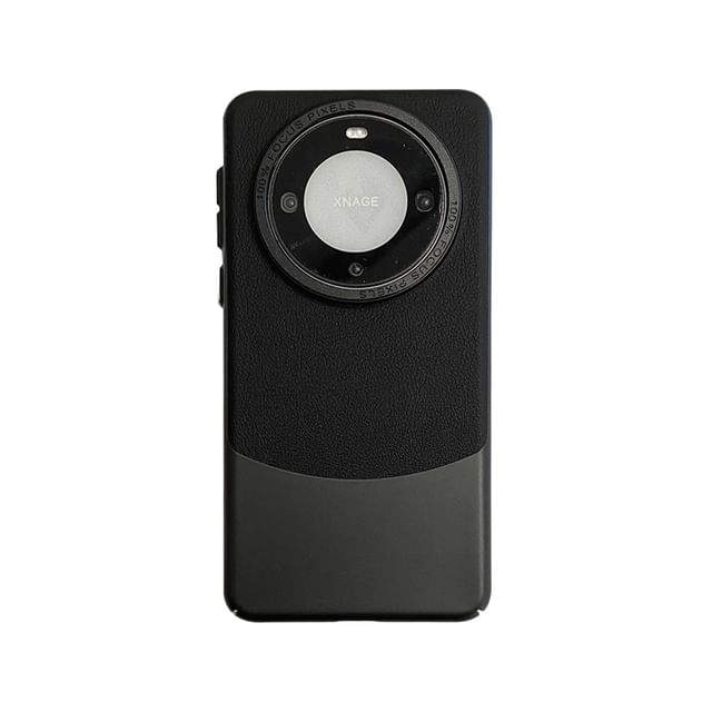 Panel Leather Color Case Phone Faux