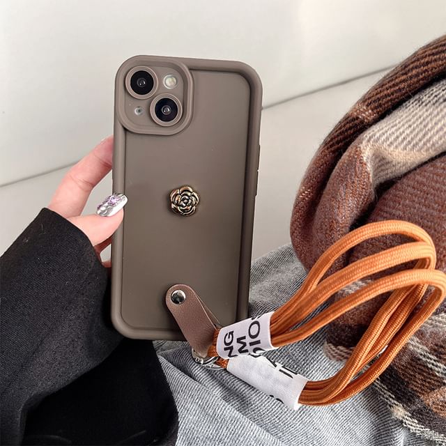 Case Lettering Strap Phone