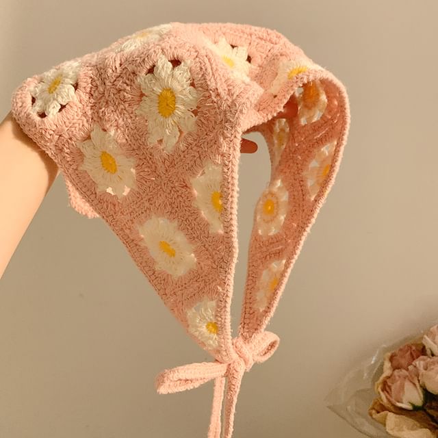Scarf Designs) Embroidered Head (Various Triangle