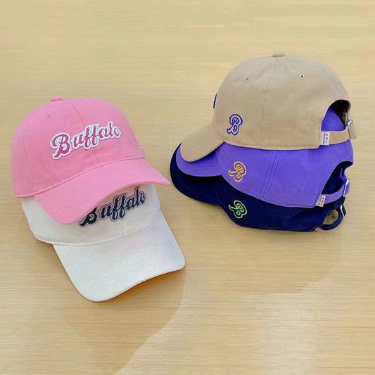 Cap Embroidered Lettering Baseball