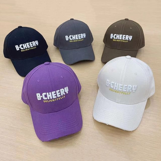 Cap Embroidered Baseball Lettering