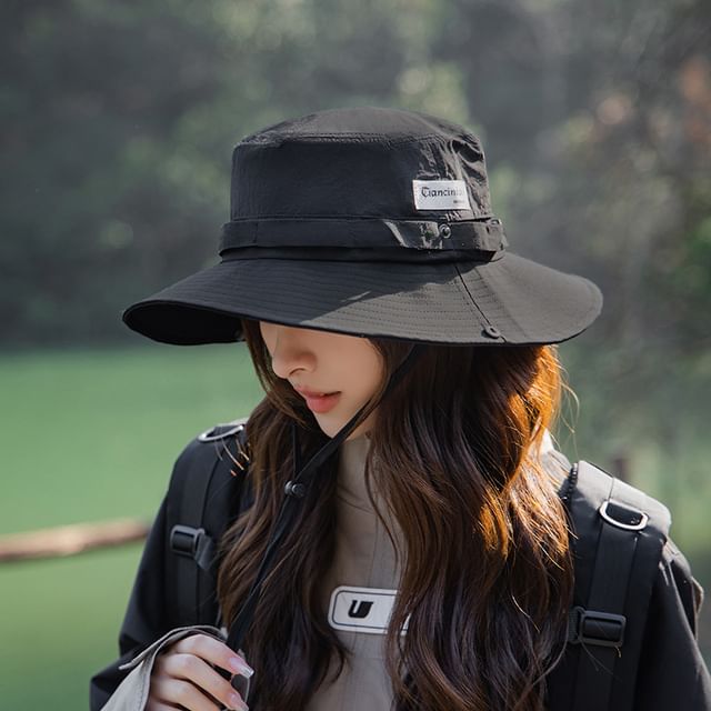 Boonie Lettering Hat Applique