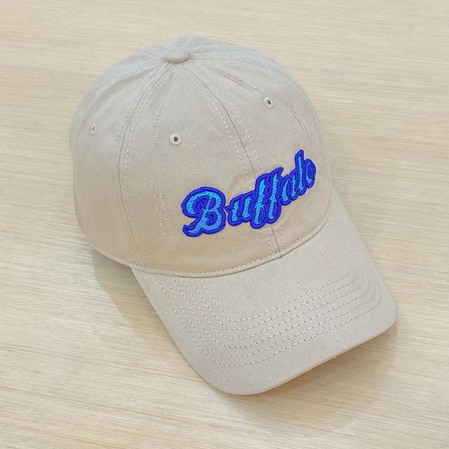 Cap Embroidered Lettering Baseball