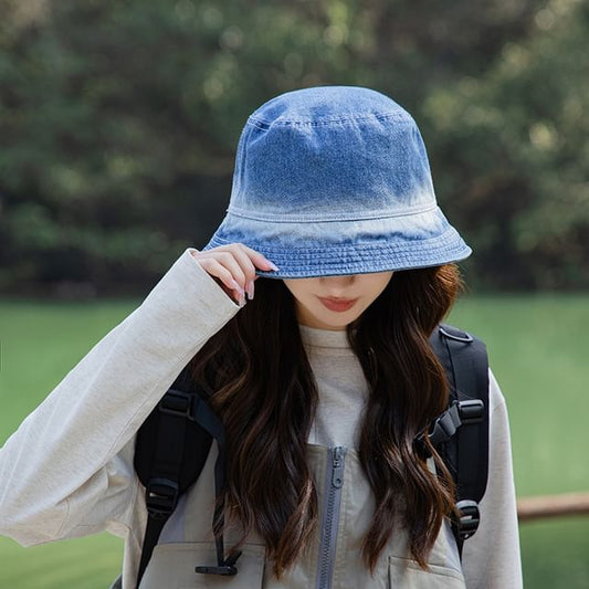 Denim Bucket Hat