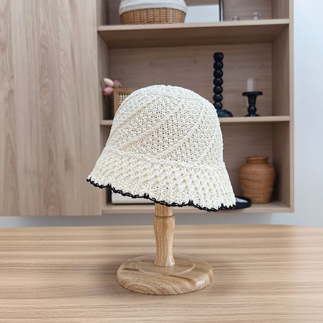 Woven Bucket Hat
