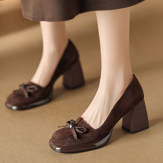Bow Pumps Heel Block