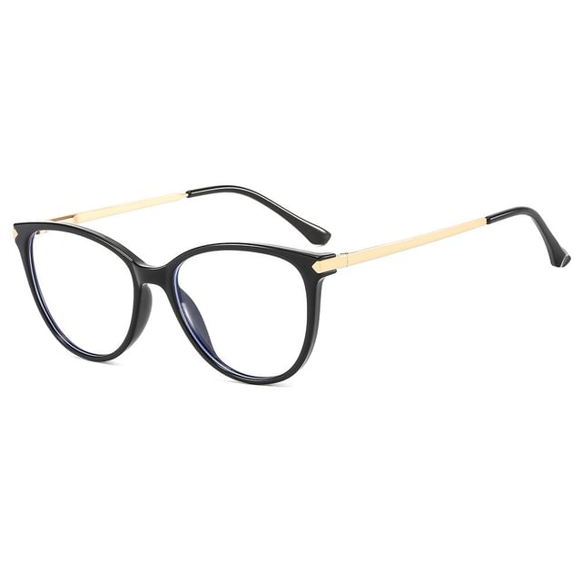 Light Round Blue Blocking Eyeglasses