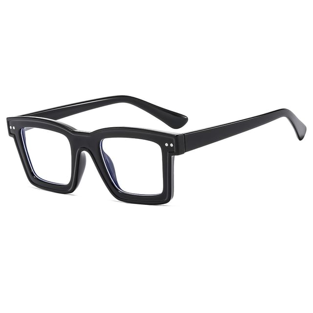 Blue Square Light Blocking Eyeglasses