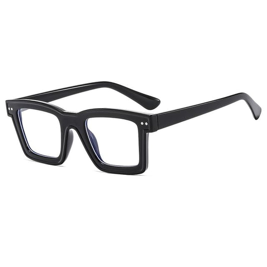 Blue Square Light Blocking Eyeglasses