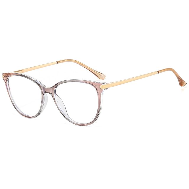 Light Round Blue Blocking Eyeglasses