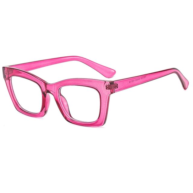 Blocking Square Light Eyeglasses Blue