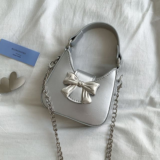 Bag Bow Crossbody Strap Chain