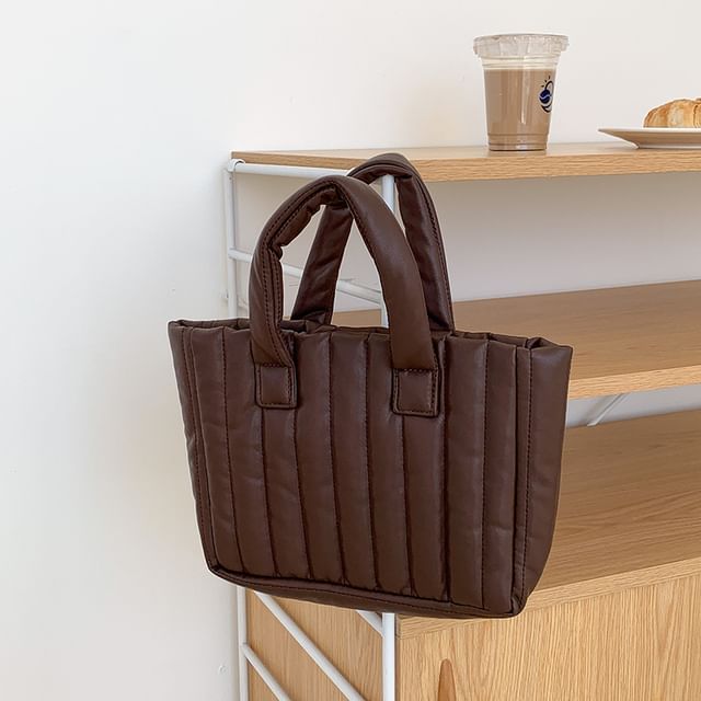 Tote Quilted Bag Plain