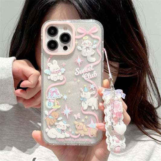 Animal Glitter Phone Case - iPhone 15 Pro Max / 15 Pro / 15 / 14 Pro Max / 14 Pro / 14 / 13 Pro Max / 13 Pro / 13 / 12 Pro Max / 12 Pro / 12 / 11