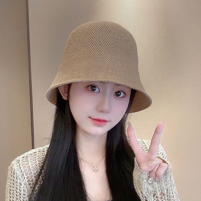 Bucket Hat Straw