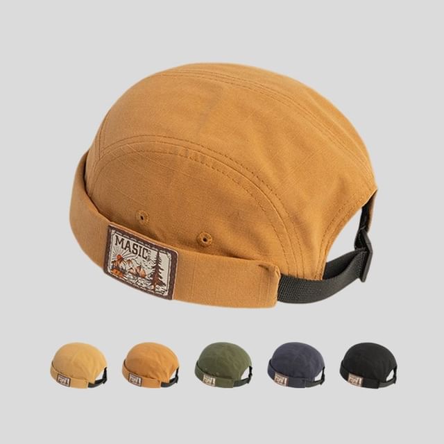 Applique Brimless Hat