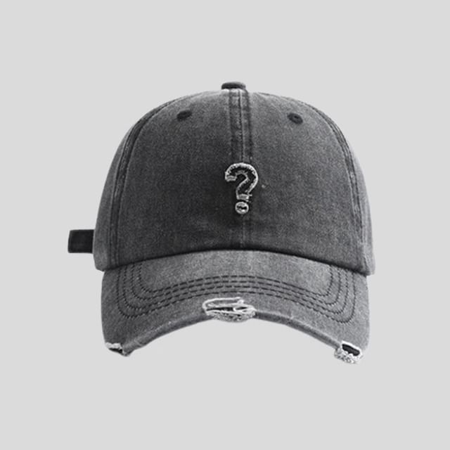 Baseball Mark Cap Distressed Question