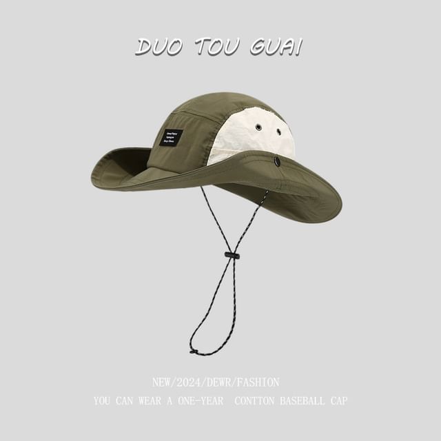 Bucket Two Applique Hat Tone