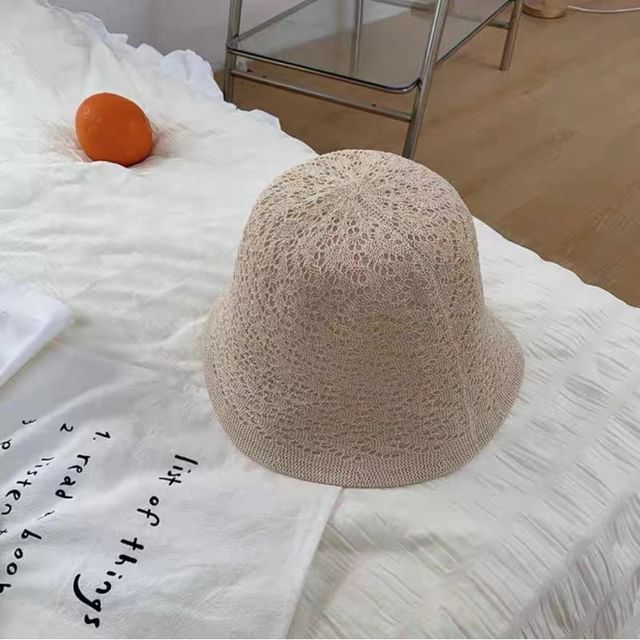 Cloche Crochet Hat Plain