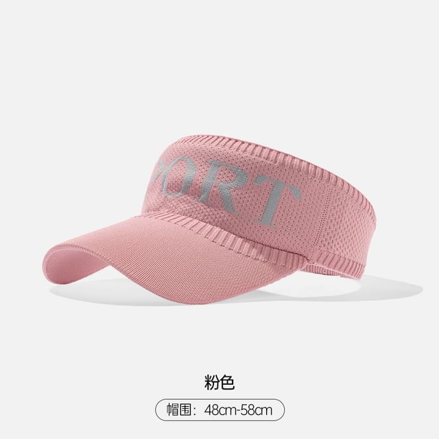 Visor Lettering Knit