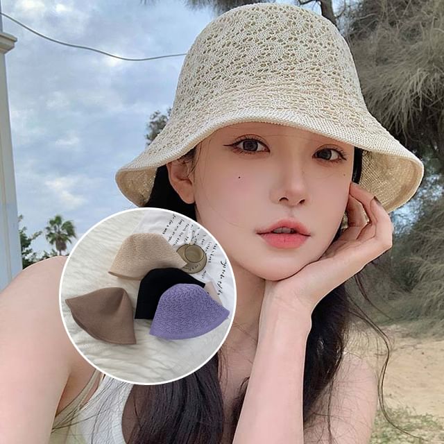 Cloche Crochet Hat Plain