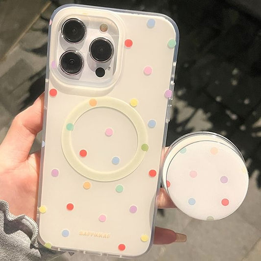 Dot MagSafe Case Phone Polka
