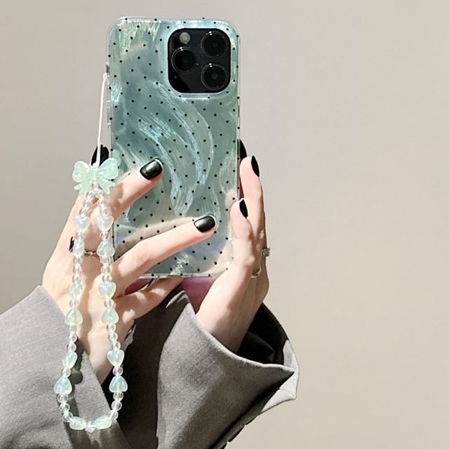 Case Phone Dot Polka