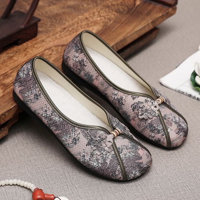 Floral Flats
