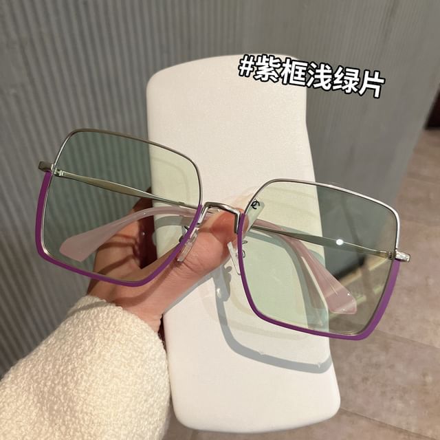 Frame Half Square Sunglasses