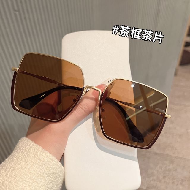 Frame Half Square Sunglasses