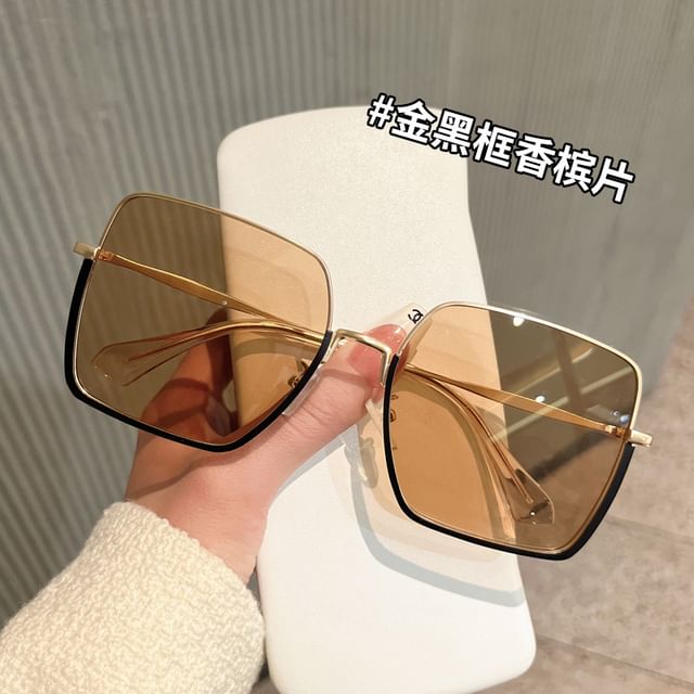 Frame Half Square Sunglasses