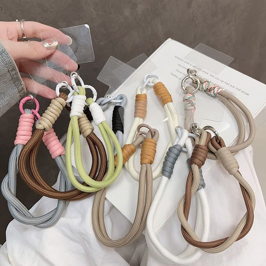 String Phone Strap with Lanyard Pad
